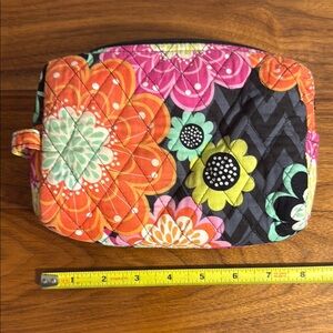 Vera Bradley Floral Cosmetic Bag